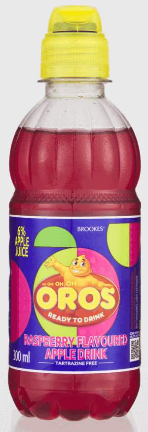 OROS 300ML RTD RASPBERRY