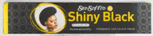 Sta-sof-fro Shiny Black Permanent Hair Colour Cream 25ml