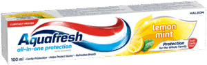 Aquafresh All-in-One Protection Lemon Mint Fluoride Toothpaste 100ml