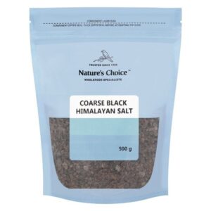 Nature's N/C BLACK HIMALAYAN COARSE CRYSTALS 500G