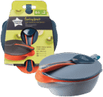 Tommee Tippee Feeding Bowls with Travel Lid & Spoon 4pc