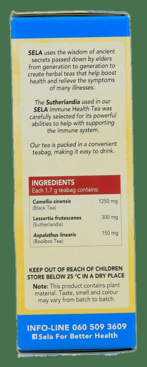 SELA Health Teabags 20pk