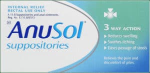 Anusol Suppositories 12pk