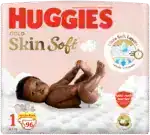 Huggies Gold Size 1 Skin Soft Disposable Nappies 96pk