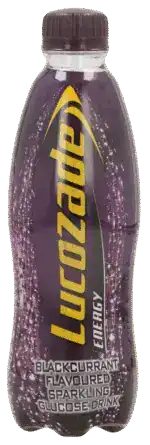 Lucozade Blackcurrant Sparkling Glucose Drink 360ml
