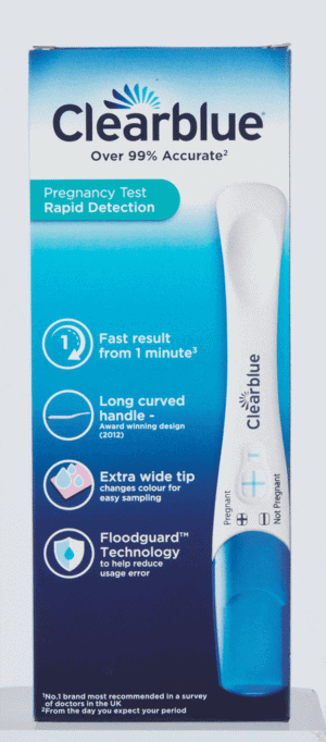 Clearblue Rapid Detection Pregnancy Test 2pk