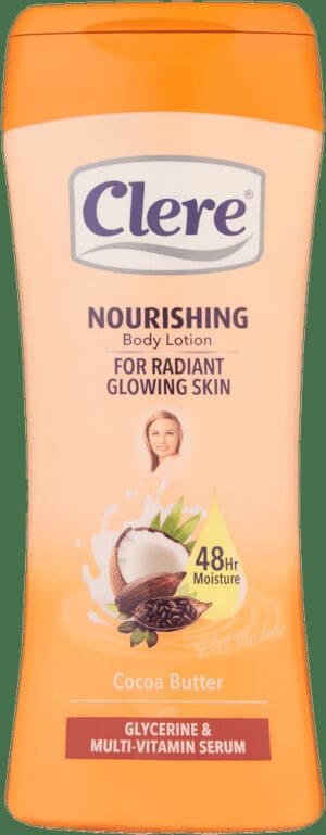 image-0 Clere Cocoa Butter Nourishing Body Lotion 400ml