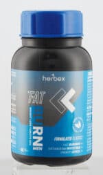 Herbex Fat Burn Weight Loss Tablets for Men 60pk