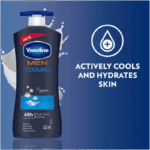 Vaseline MEN Men Cooling Moisturizing Body Lotion for Dry Skin 625ml