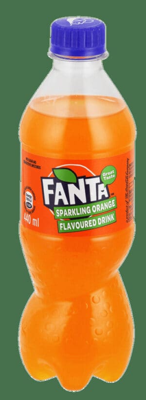 Fanta Orange Flavoured Sparkling Drink 440ml