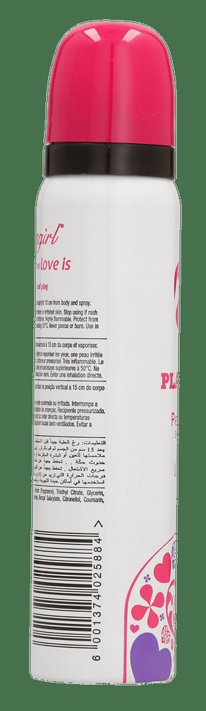 Playgirl Love Is Perfumed Body Spray 90ml