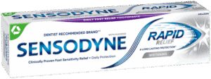 Sensodyne Rapid Relief Whitening Fluoride Toothpaste 75ml