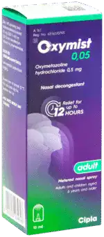 Oxymist 0.05 Metered Nasal Spray for Adults 10ml