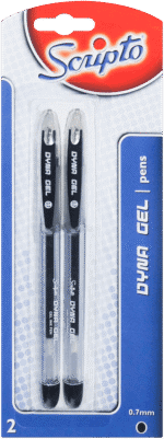 Scripto Dyna Gel Pens 2pk
