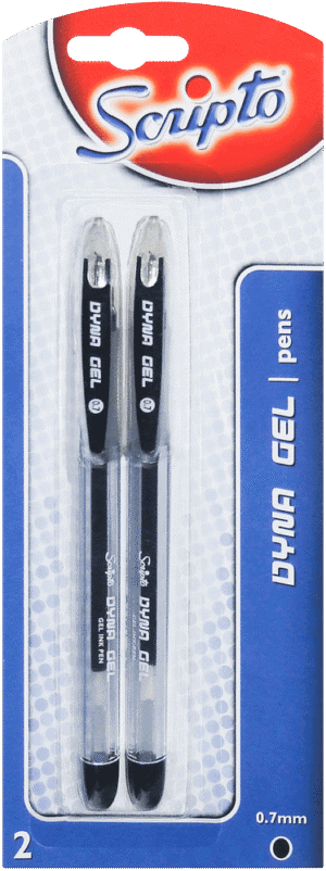 image-0 Scripto Dyna Gel Pens 2pk