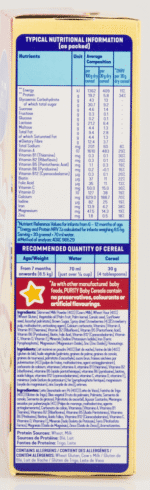 Purity Strawberry & Yoghurt Flavour Baby Cereal with Milk 200g