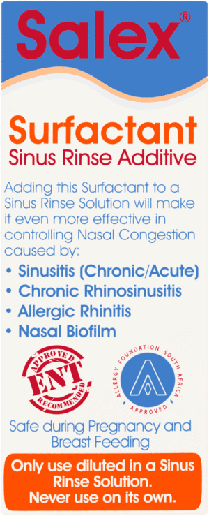 image-0 Salex Surfactant Sinus Rinse Additive 2 x 15ml