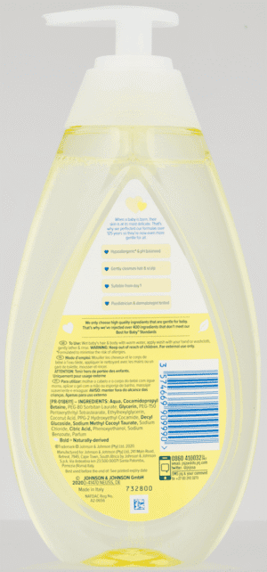 Johnson's Top-to-Toe Wash 500ml