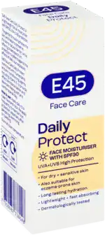 E45 SPF 30 Daily Protect Face Moisturiser 50ml
