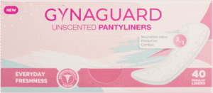 image-0 Gynaguard Regular Unscented Pantyliners 40pk
