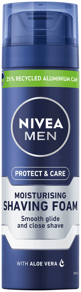 Nivea MEN PROT & CARE SHAVE FOAM 200ML