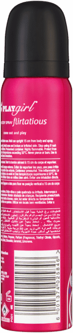 Playgirl Flirtatious Perfumed Body Spray 90ml