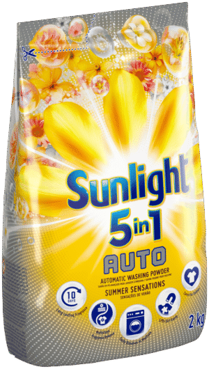 Sunlight 5-in-1 Summer Sensations Autowashing Powder 2kg