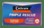Cuticura Pimple Rescue Charcoal Soap Bar 100g