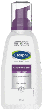 Cetaphil Pro Acne Prone Skin Foam Wash 235ml