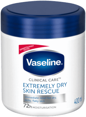 Vaseline Clinical Care Extremely Dry Skin Rescue Fragrance Free Body Cream 400ml