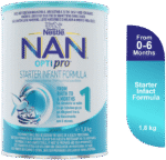 Nestlé NAN Optipro Stage 1 Starter Infant Formula 1.8kg - Image 3