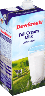 Dewfresh Long Life Full Cream Milk 1L