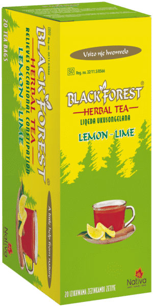 Black Forest Lemon-Lime Herbal Tea Bags 20pk