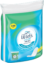 Lil-lets SmartFit Thin Unscented Pantyliners 100pk