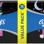 Always Heavy Flow Night XL Maxi Thick Sanitary Pads 16pk