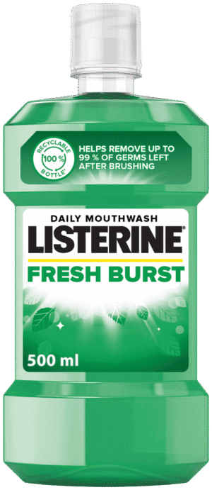 Listerine Fresh Burst Daily Mouthwash 500ml