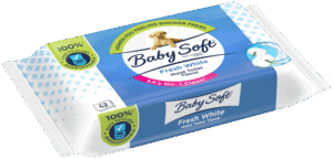 Baby Soft Fresh White Moist Toilet Tissue 42pk
