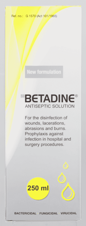 Betadine Antiseptic Solution 250ml