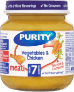 Purity From 7 Months Vegetables & Chicken Meati 125ml