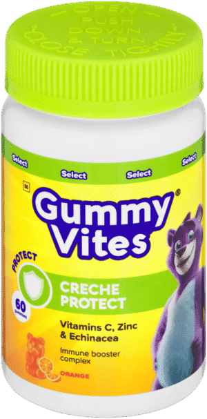 Gummy Vites Orange Flavour Immuno Support Bear Shaped Gummies 60pk