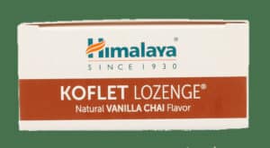 Himalaya Natural Vanilla Chai Flavour Koflet Lozenges 20pk