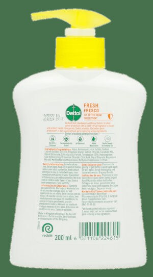 Dettol Fresh Hygiene Handwash 200ml