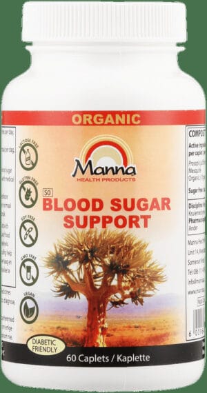 Manna Blood Sugar Support Caplets 60s
