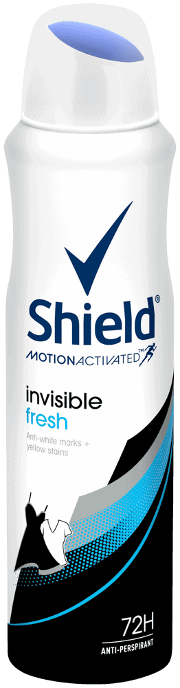 Shield Women Invisible Fresh Antiperspirant Deodorant Body Spray 150ml