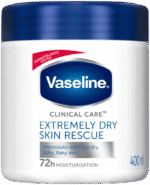 Vaseline Clinical Care Extremely Dry Skin Rescue Fragrance Free Body Cream 400ml
