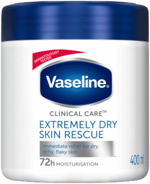 Vaseline Clinical Care Extremely Dry Skin Rescue Fragrance Free Body Cream 400ml