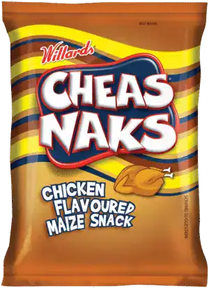 Willards Cheasnaks Chicken Flavoured Maize Snack 135g