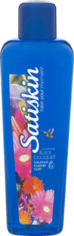 Satiskin Lingering Floral Bouquet Luxurious Bubble Bath 1L