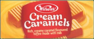 Wilson's WILSONS CREAM CARAMELS 64G