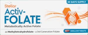 image-0 Stellar Activ-folate Metabolically Active Folate Tablets 30pk